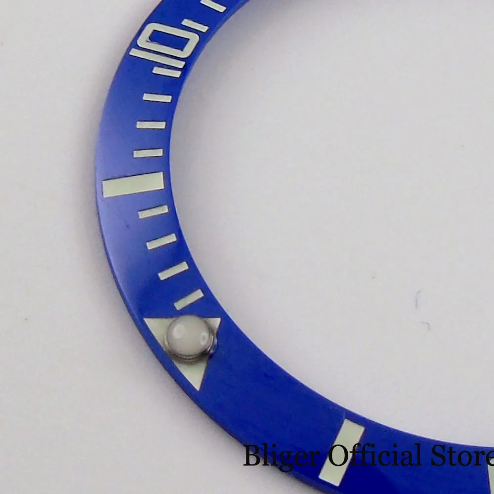 Slope Luminous Marks 38mm Ceramic Watch Bezel Ring Insert for 40mm Watch
