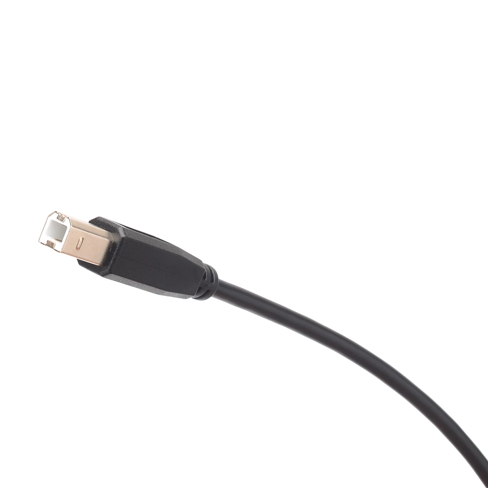 USB B 2,0 Drucker Scanner Männlichen Zu Weiblichen Auto Montieren Dash Flush Mount Verlängerung Wasserdichte Kabel (USB B 2.0)