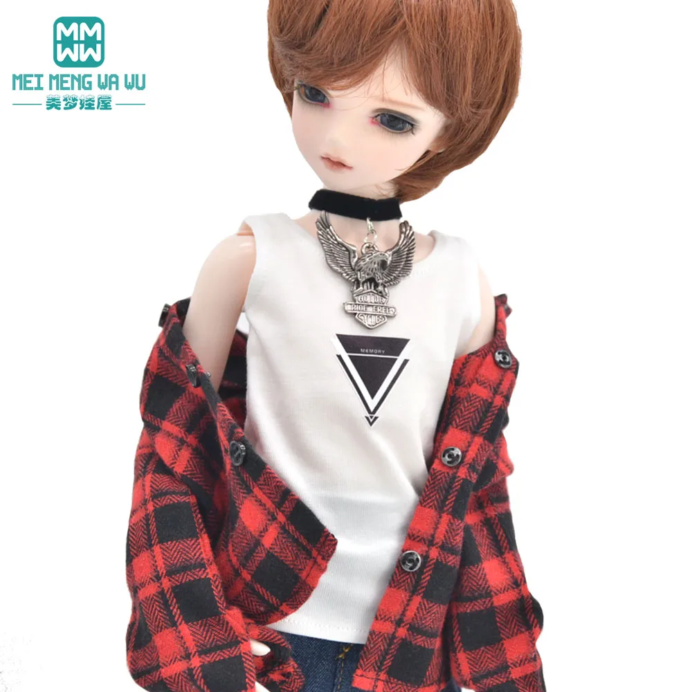 BJD Fashion Hip hop necklace for 48-72cm 1/3 1/4 BJD uncle MSD DD doll accessorise