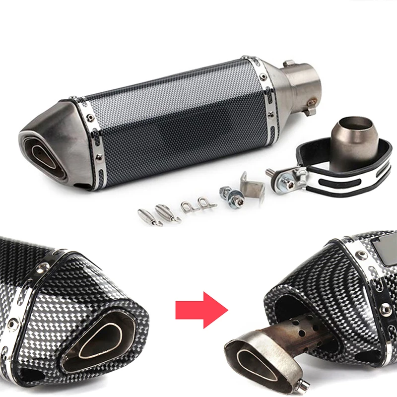 Muffler For Motorcycle Exhaust Silencer Pipe Honda cbr 1000rr cb 750 vlx cb 650r cbr 900 rr shadow vt1100 varadero xl1000