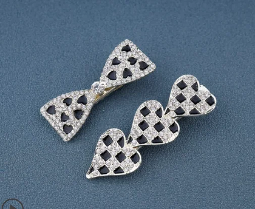 

Side clip rhinestone hair clip side bangs clip