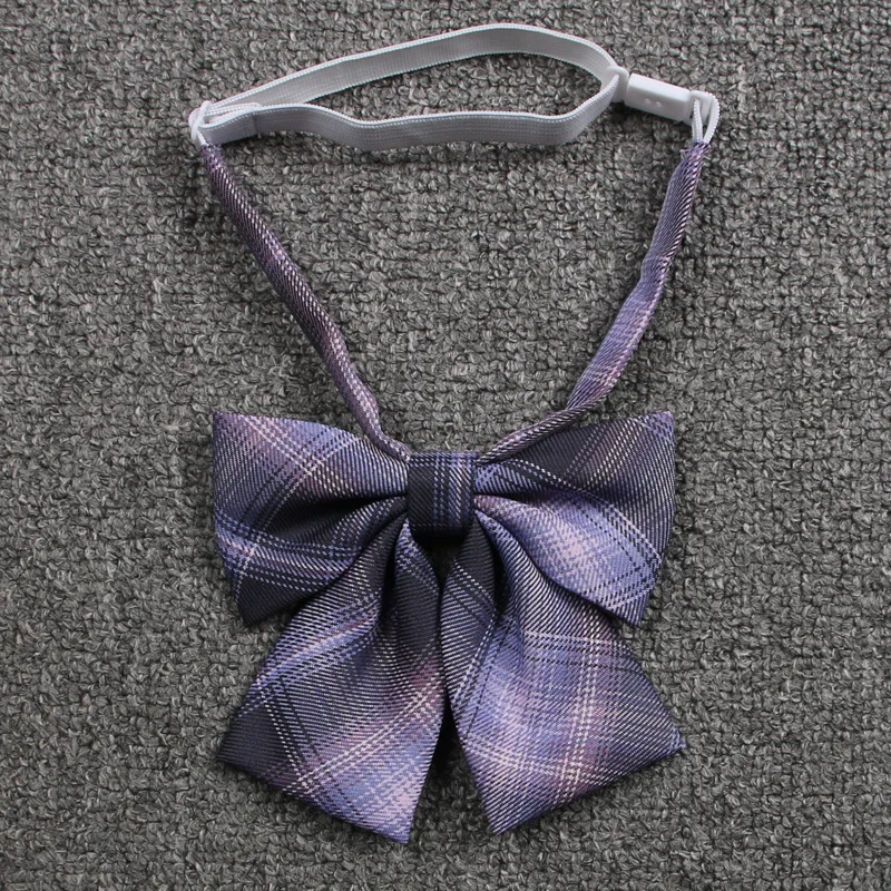 Feminine Plaid Bow Tie Casual Bowtie JK Uniforms Women Uniform Collar Butterf Bowknot Adult Check Bow Ties Cravats Girls Bowties