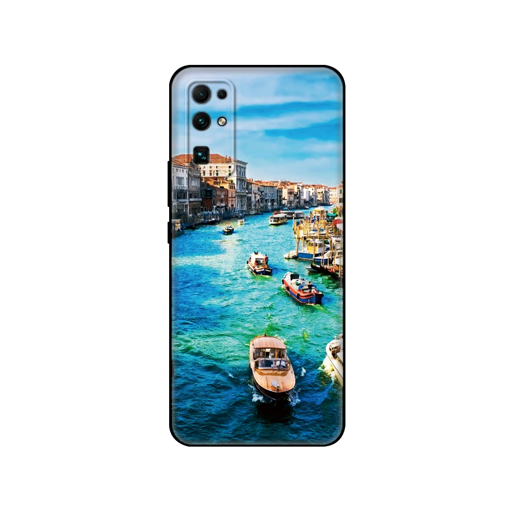 For HONOR 30 Case 6.53 inch BMH-AN10 Soft Silicon TPU Back for Honor 30 Pro Plus Cover honor 30 Premium Bumper black tpu case