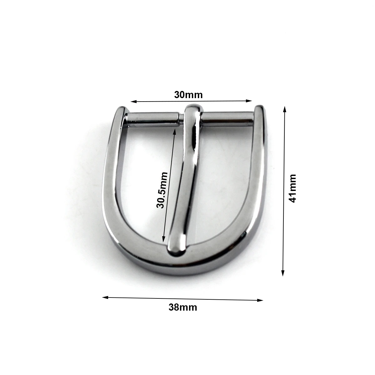 1pcs Women Belt Buckle 30mm Metal Silver Pin Buckle Fashion Jeans Waistband For 27mm-29mm Belt DIY Leather Craft Accessories