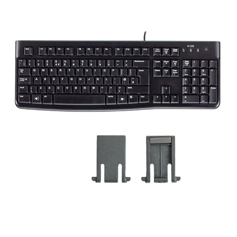 Support clavier pour K120, 2 pièces, pièces réparation