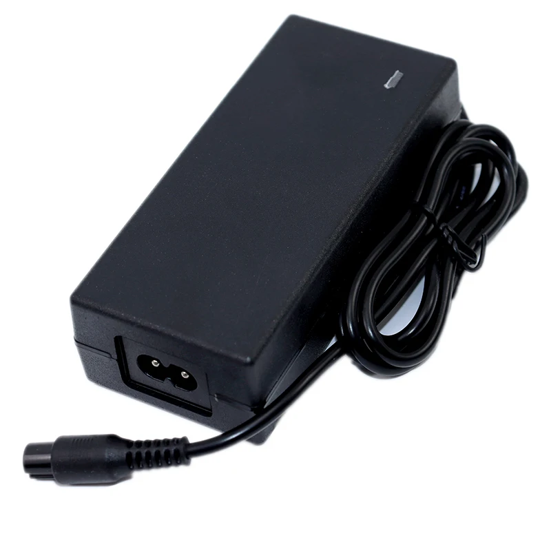 Cargador de batería de iones de litio, cargador de 36V, 2A, 10S, 42V, 2A, 18650, para AC 100V-240V, aviación, 9,0mm