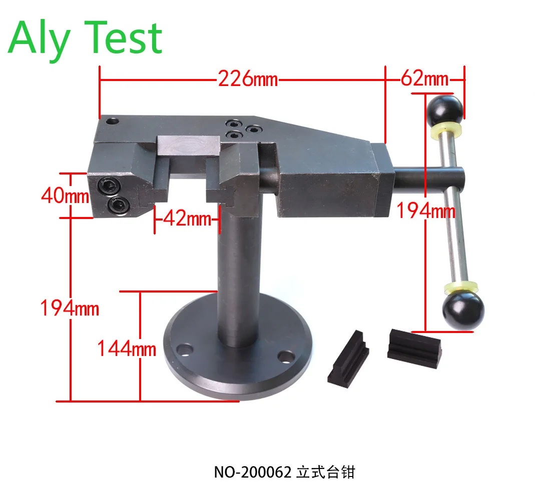 Multifunctional Vertical Vise Diesel Common Rail Injector Pump Nozzle Disassembly Fixture  Test Fixing Tool