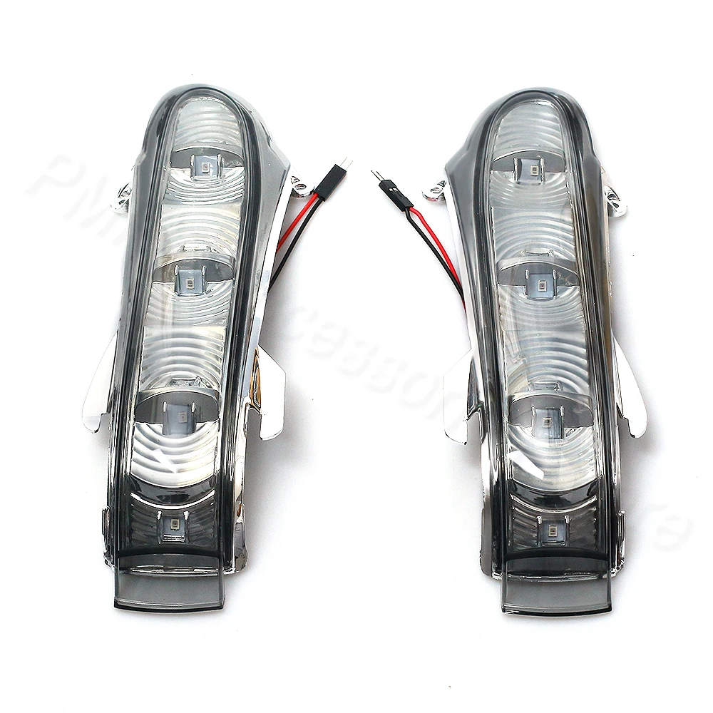 LED Mirror Indicator Turn Signal Light Smoken Clear RearView Mirror Lamps For Mercedes Benz W220 S-Class W215 CL-Class 1999-2003