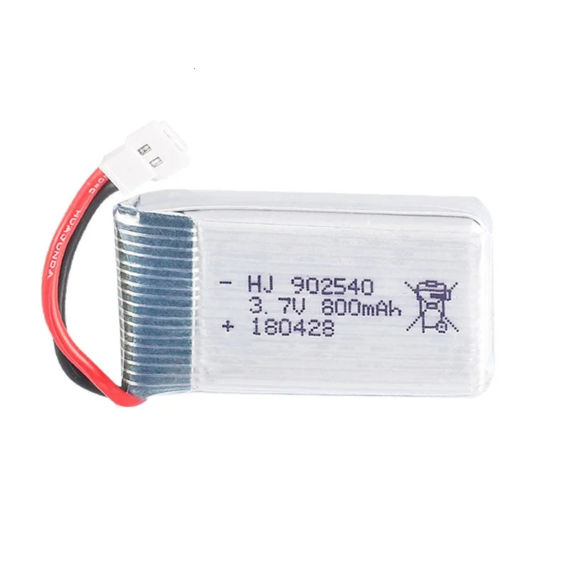 3.7V 800mAh 902540 bateria Lipo dla Syma X5 X5C X5SC X5SW TK M68 MJX X705C SG600 zdalnie sterowany Quadcopter Drone części zamiennych