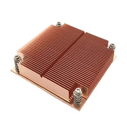 COOLSERVER 1U1C 1U Desktop PC CPU Server Workstation Cooler Thin heat sink for LGA2011 LAG115X Passive Cooling