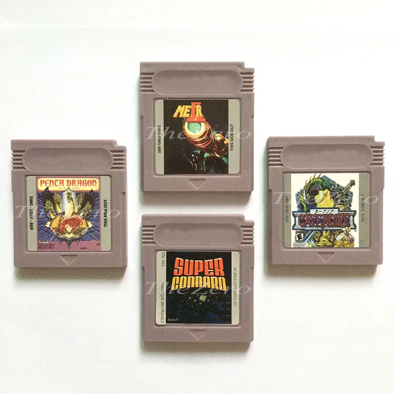 Video Game for 16 Bit Cartridge Game Console Card Penta Dragon Met 2 Super Connaro Cave Noire ENG