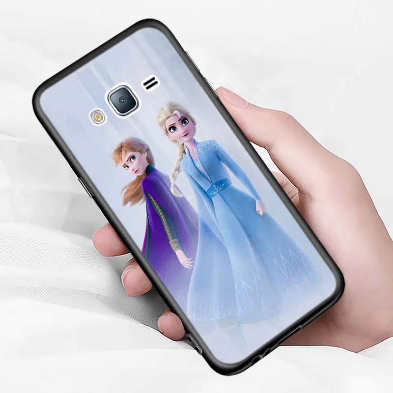 Silicone Cover Beautiful Princess Elsa For Samsung Galaxy J8 J7 Duo J6 J5 Prime J4 Plus J3 J2 Core 2018 2017 2016 Phone Case