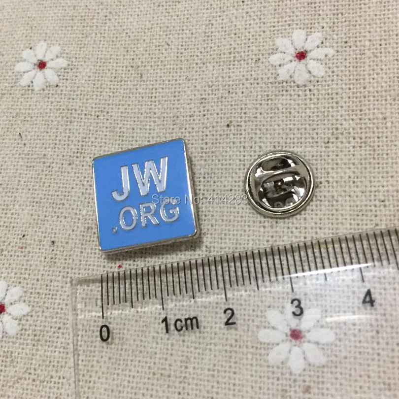 

10pcs Wholesale Soft Enamel with Epoxy Pin Badges Silver Color Regalia JW.ORG Lapel Pins and Brooch