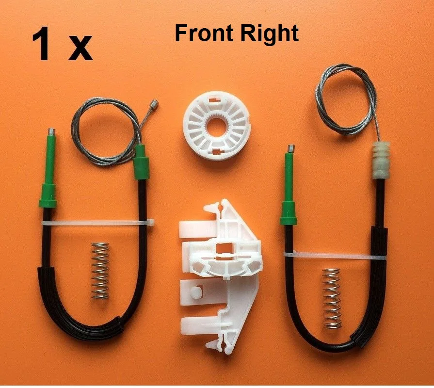 

Автомобильные электрические оконные зажимы для PEUGEOT 406, комплект для ремонта оконного регулятора, передняя и правая 1995-2004