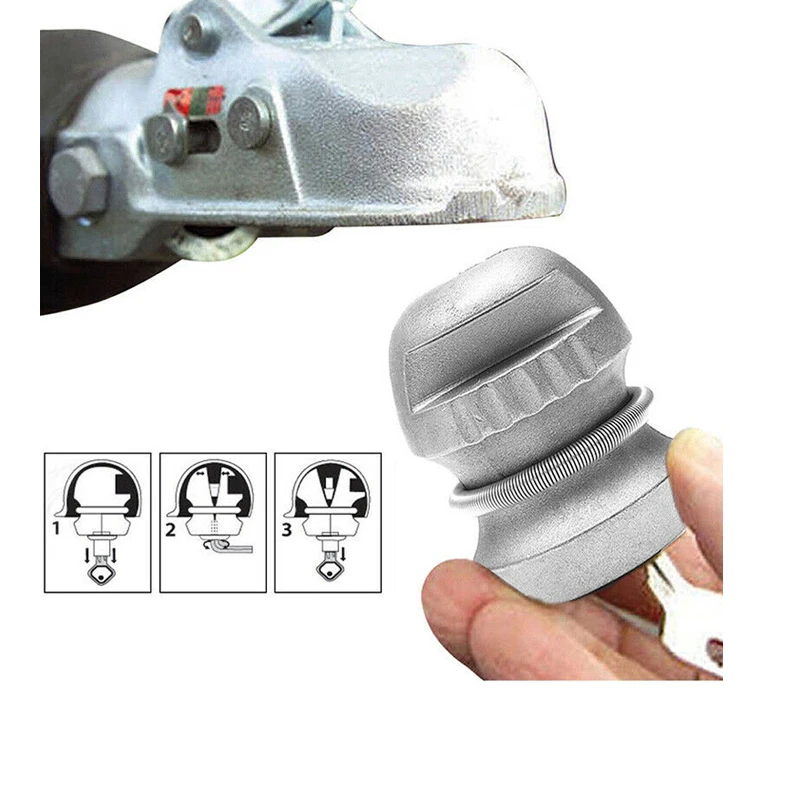 Ego trailer Insertable Hitch Lock Trailer Coupling Hitch Lock Tow Ball Car Caravan Security