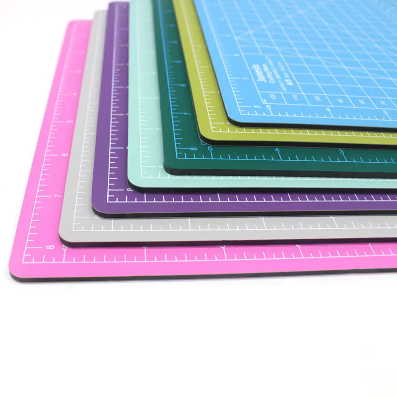 1pcs 8.66x5.91inch A5 PVC Grid Lines Cutting Mat Pad For DIY  Scrapbooking Rubber stamp engraving pad Mouse Mat