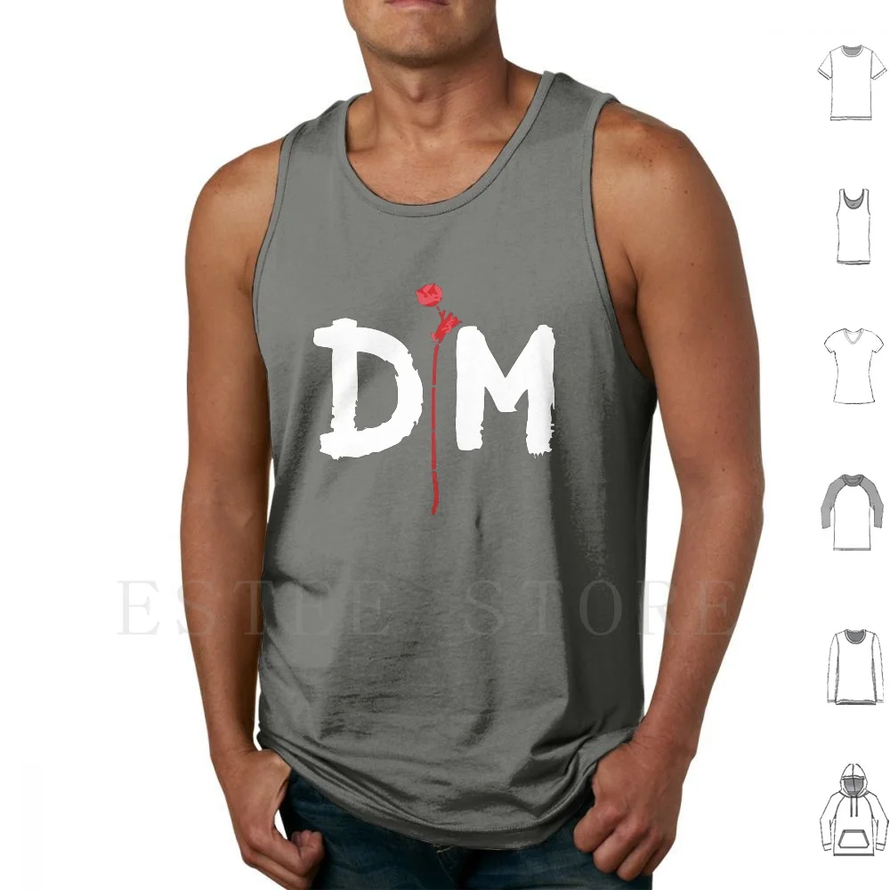 Dm Violator Tank Tops Vest Sleeveless Mod Dispatch Hurry World In My Eyes Band Synthpop 80s 90s Music Dm Minimalist