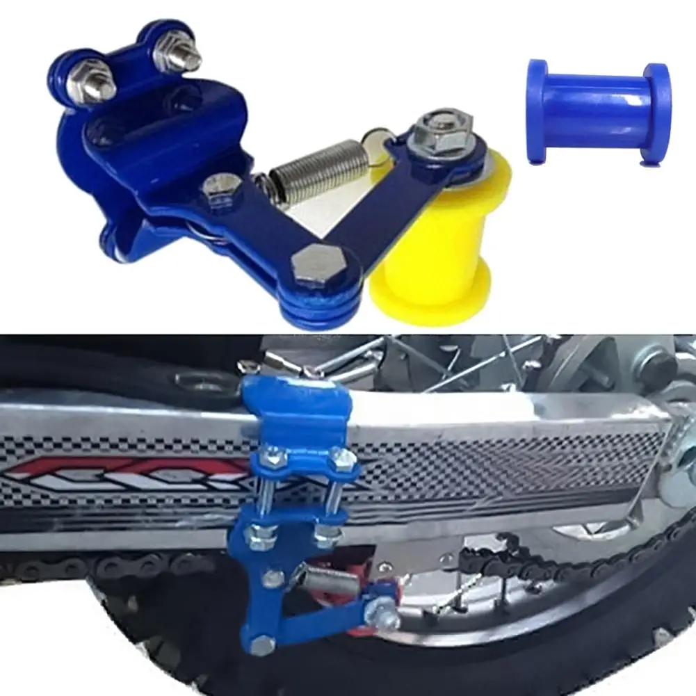 

50% HOT SALES!!!Portable Metal Motorcycle Motocross Chain Adjuster Modified Tensioner Regulator