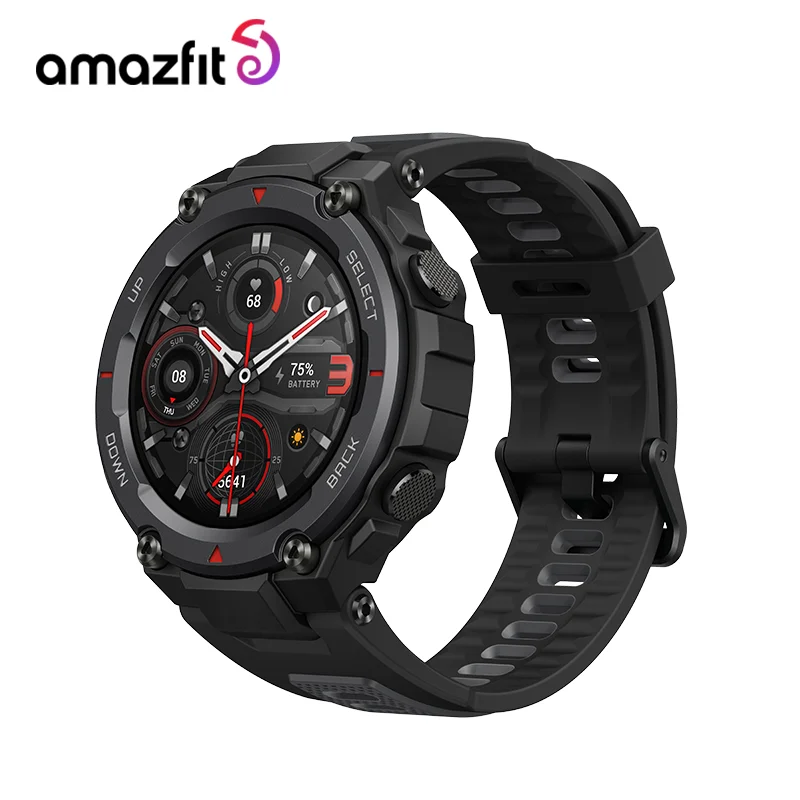 Refurbished Amazfit-reloj inteligente t-rex Pro para hombre, accesorio de pulsera resistente al agua con GPS, Batería de 18 días de duración,