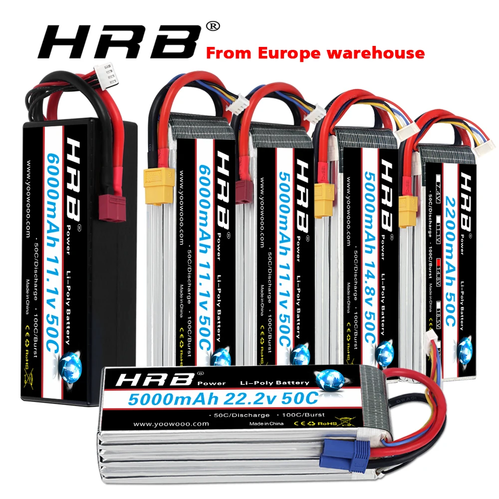 High Capacity Lipo Battery for RC Vehicles