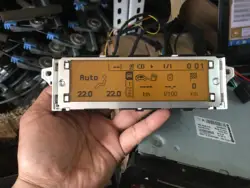 Car Multifuntion display RD4 screen  USB Dual-zone air Bluetooth yellow monitor 12 pin for Peugeot 307 407 408 citroen C4 C5