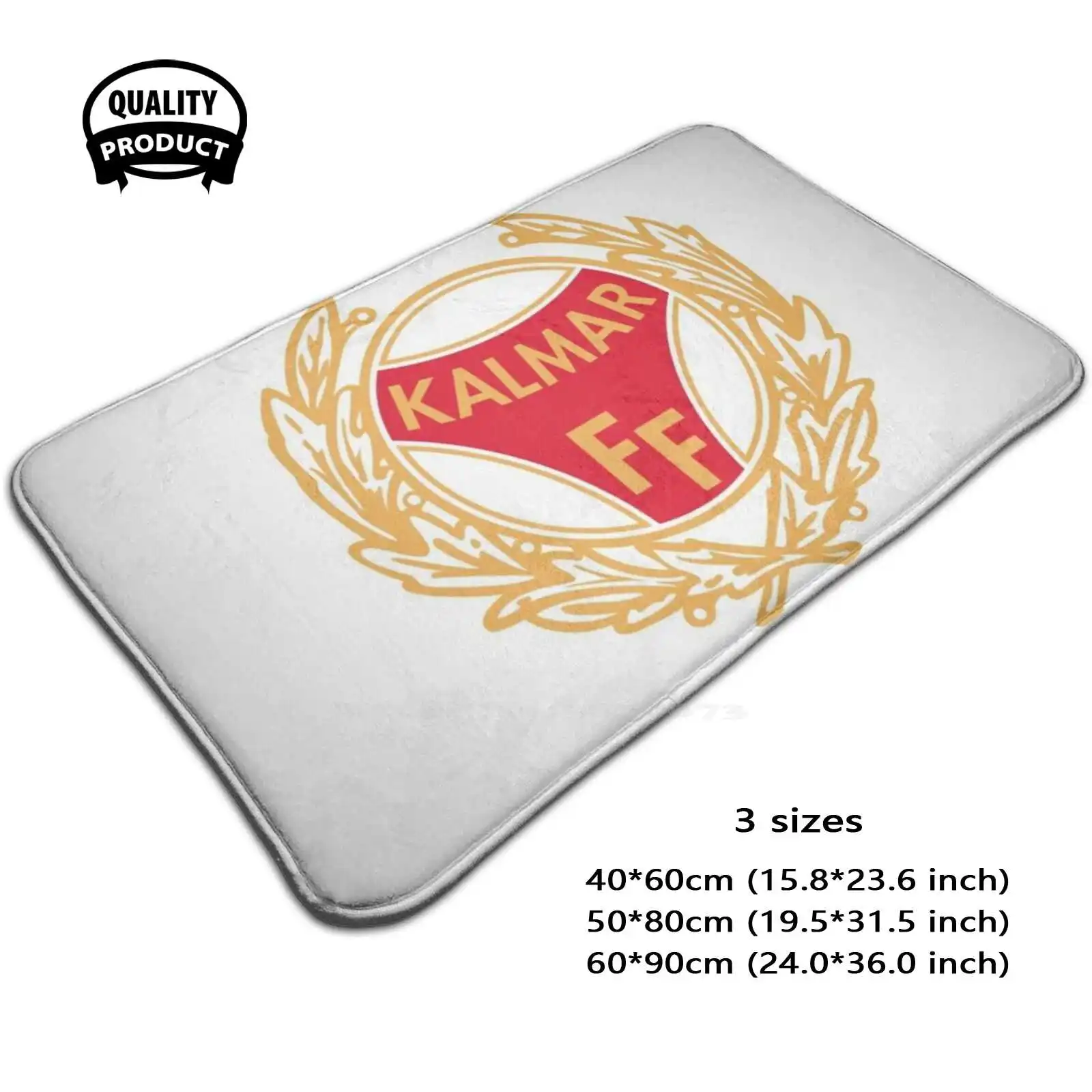 Kalmar Soft Cushion Home Carpet Door Mat Car Rug Kalmar Soccer Fotboll Sweden Sverige Allsvenskan Fans Hooligans