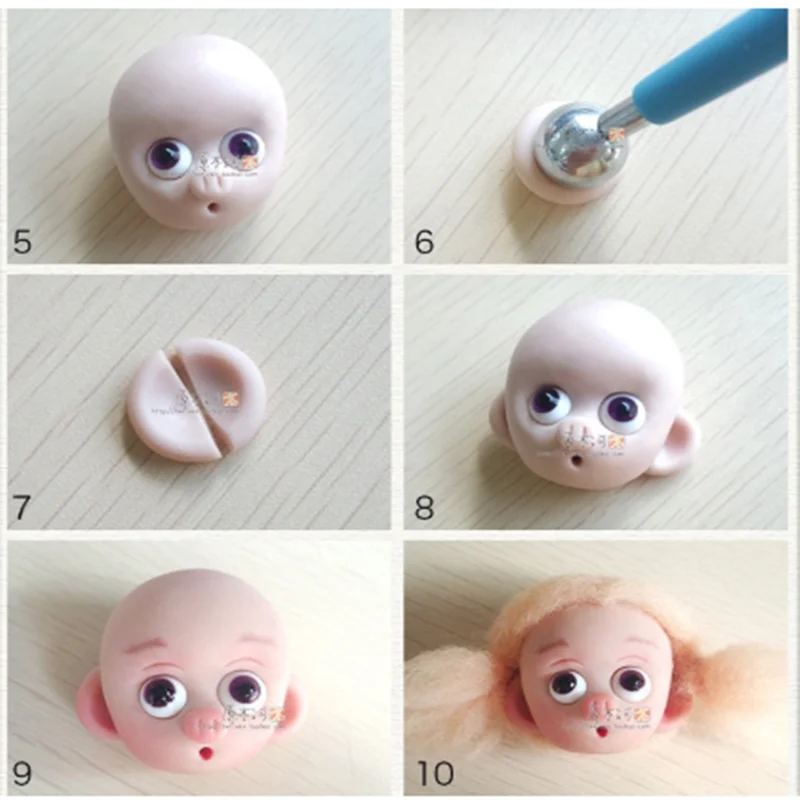 454g high quality Sculpey baby doll color clay clay life doll soft clay  polymer clay clay diy hand made free shipping