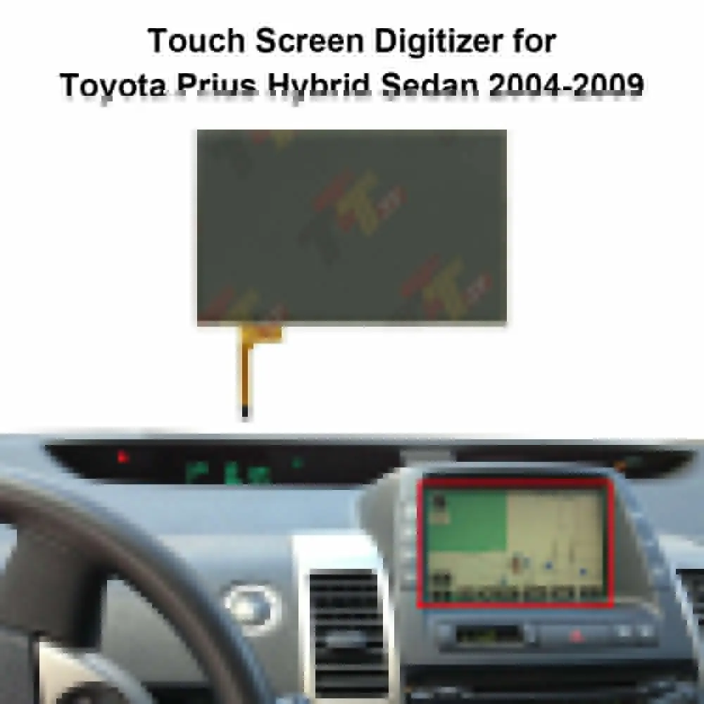 Touch Screen Digitizer for Toyota Prius Hybrid Sedan For Lexus RX300 RX400 LX470 Car GPS Navigation Display 2004-2009