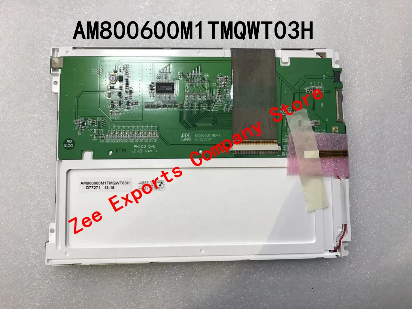 New AM800600M1TMQWT03H 100% tested LCD Display Screen Panel With Touch Screen