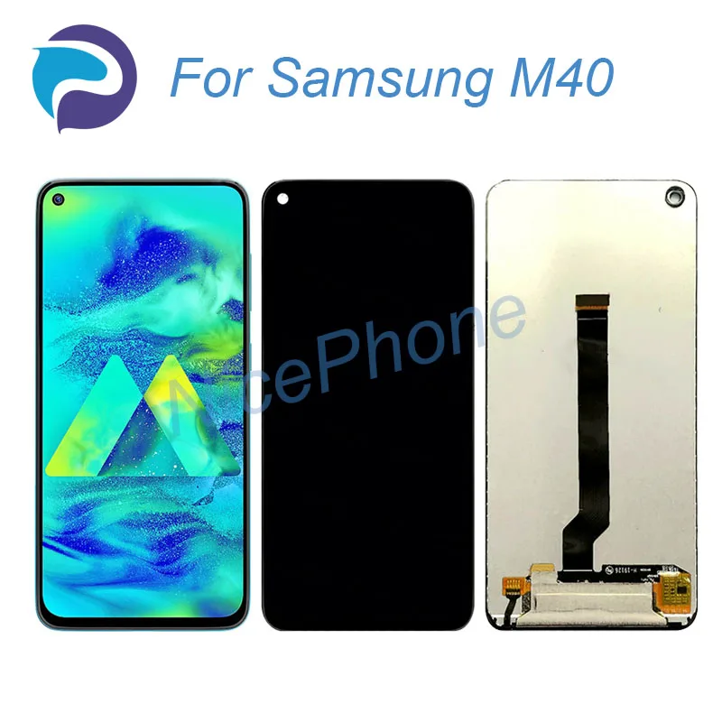 

Samsung M40 LCD Display Touch Screen Digitizer Assembly Replacement 6.3' SM-M405F, SM-M405FN, SM-M405G M40 Screen Display LCD