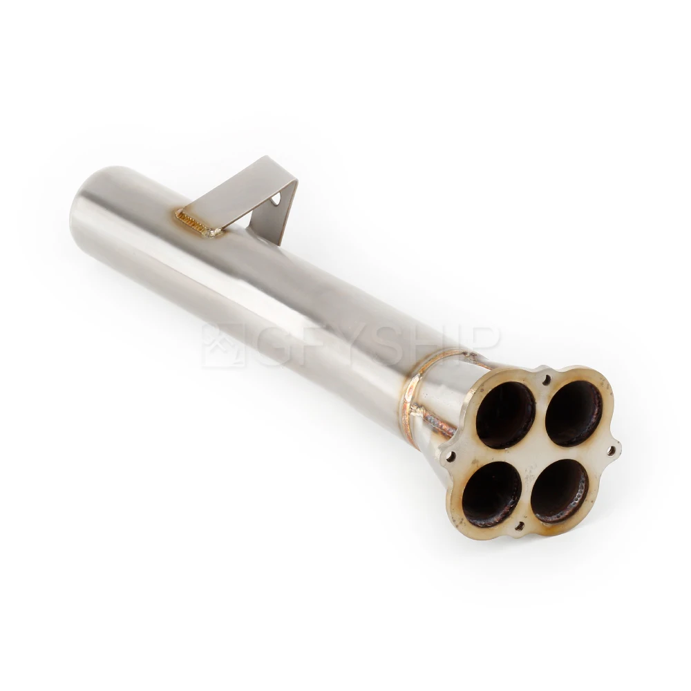 Motorcycle YZF-R1 Exhaust Muffler Link Pipe Slip-on For Yamaha R1 2002 2003 YZF R1 YZFR1 Escape