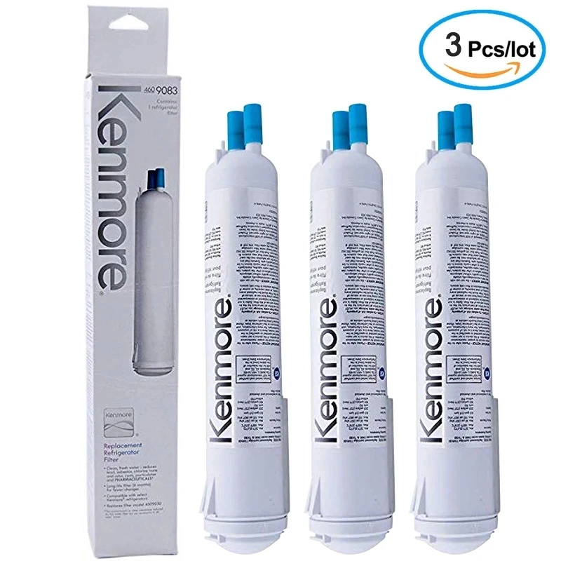 Replacement Kenmore 9083 refrigerator water filter compatible with EDR3RXD1, 4396841, 4396710, Kenmore 9083, 9030 (pack of 3)