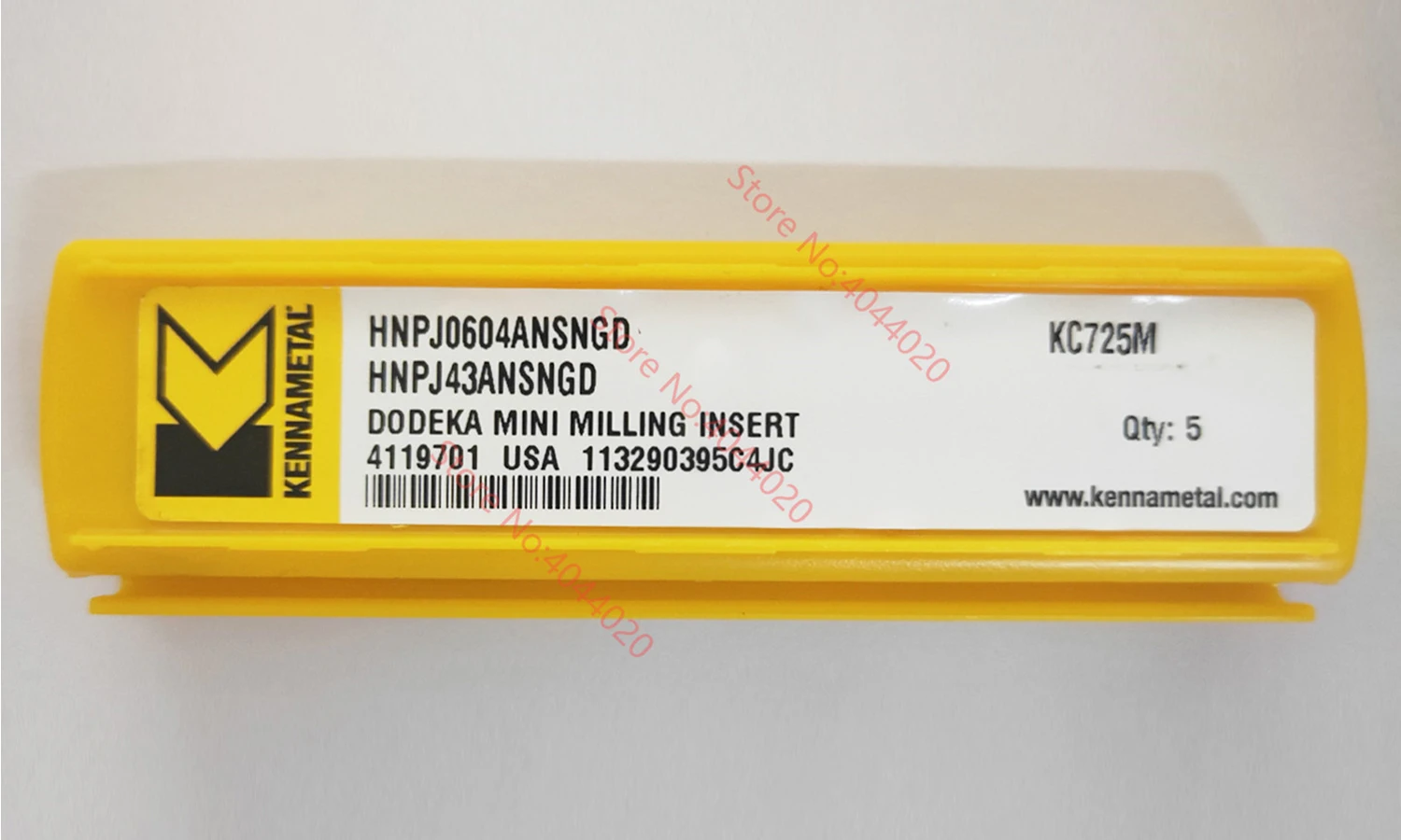 Kennametal HNPJ0604ANSNGD KCPK30 Carbide Insert HNPJ Inserts