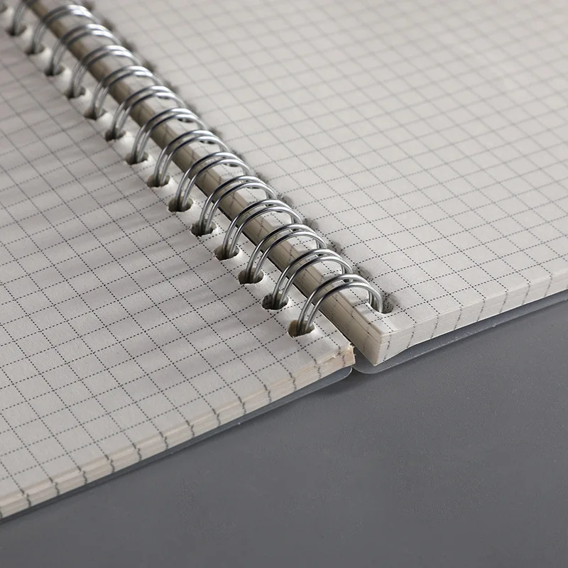 A5 B5 Spiral Notebook 80 Sheets Thick Notepad  Lined Grid Blank Notebook Sketchbook Drawing Writing Book Diary Journal