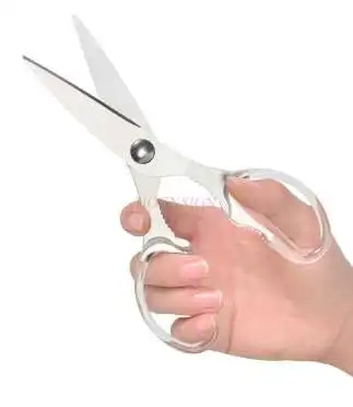 مقص مطبخ منزلي قوي متعدد الوظائف من الفولاذ المقاوم للصدأ