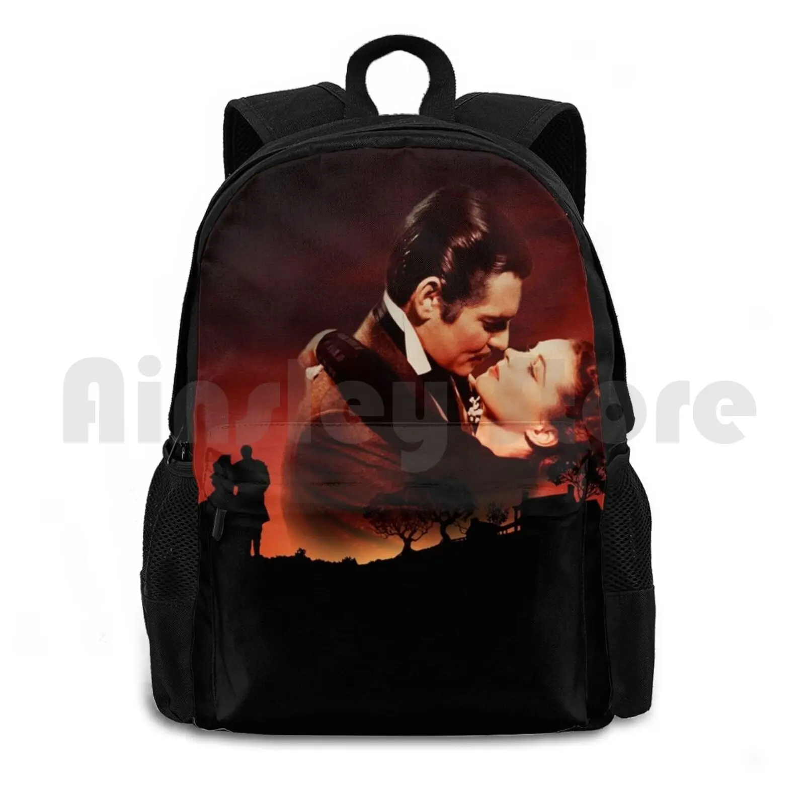 Gone With The Wind Outdoor Hiking Backpack Waterproof Camping Travel Gone With The Wind Scarlett Ohara Vivien Leigh