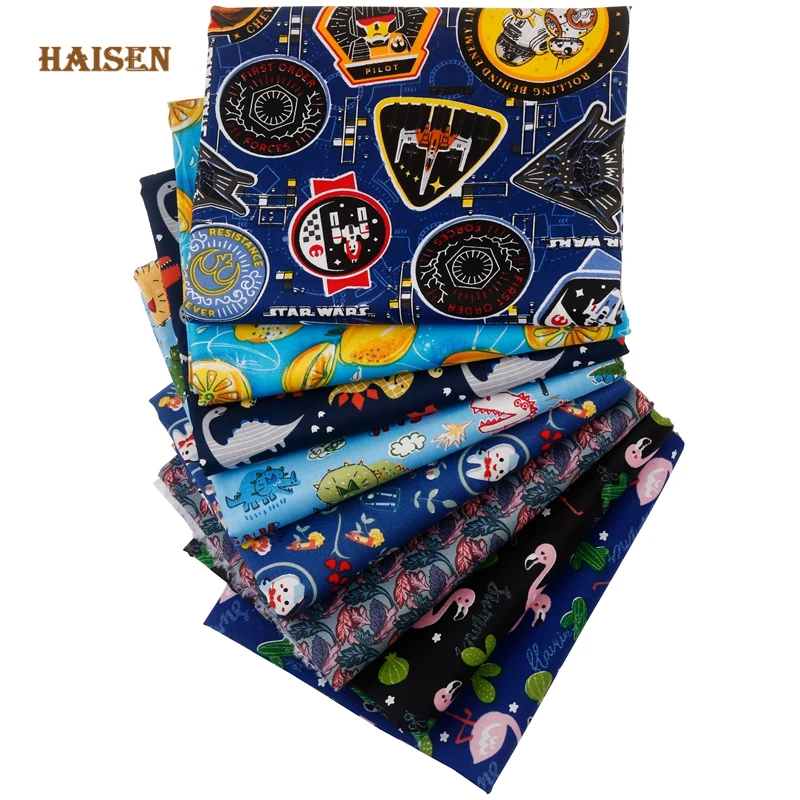 Cartoon Series Calico,Cotton Fabric Printed Twill Colth By Meter For DIY Quilting Sewing Baby&Kids Clothes Dress TextileMaterial