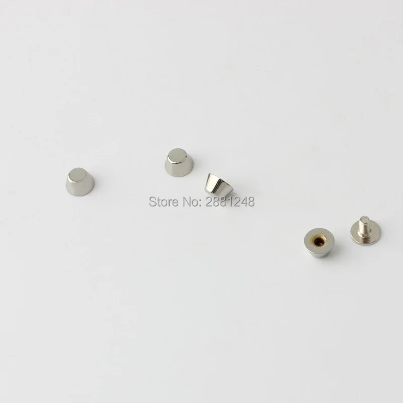 New Small silver eyelets lock hanger for bags hardware wholesale fashion a set of locks fittings woman bag handbags purse