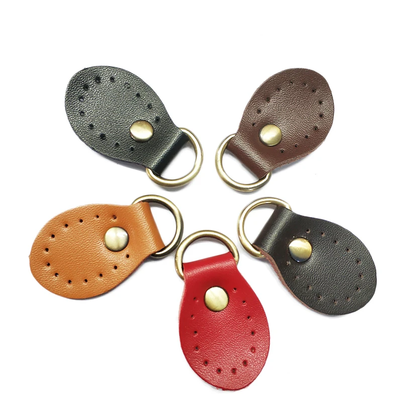 4pcs Fashion Leather Handmade Buckle Replacement for DIY Handbag Shoulder Bag Backpack Block Lock Accessories