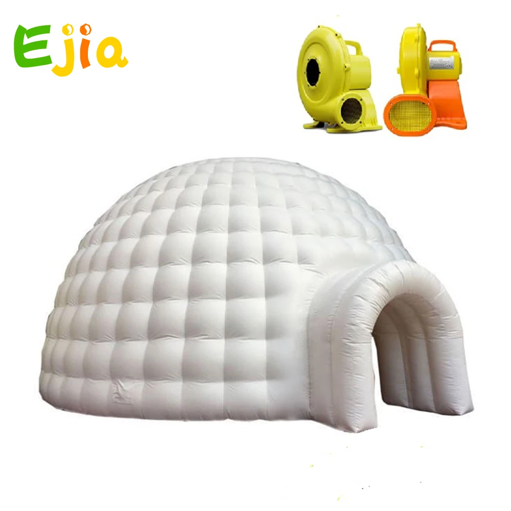 Lawn Inflatable Igloo Dome High Quality Trade Show Outdoor Inflatable Party Half Dome Tents For Event  Rental