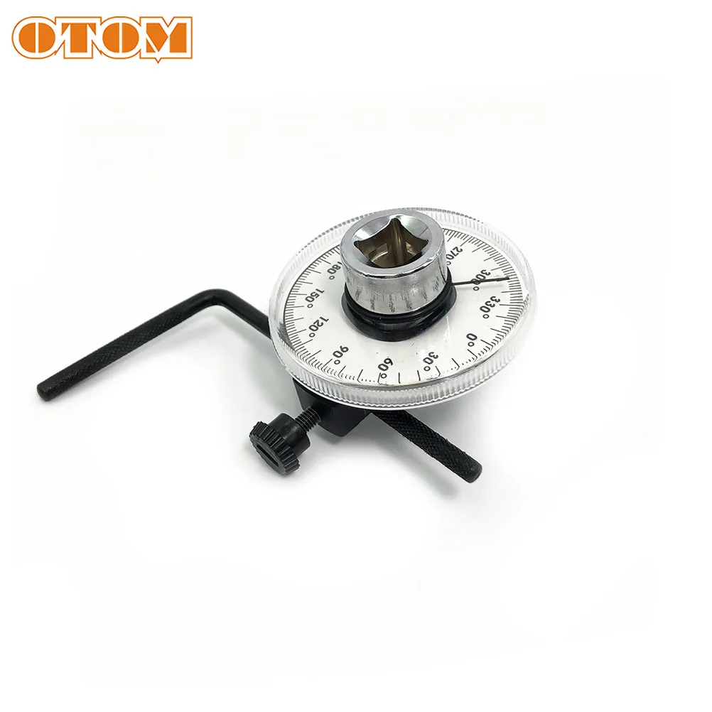 OTOM Motorcycle Torque Angle Gauge 1/2 Inch Adjustable Drive Electronic Digital Meter Wrench For All ATV UTV Motocross Universal