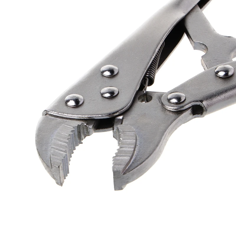 5 Inch Locking Pliers Ground Mouth Straight Jaw Lock Vise Grip Clamp Hand Tools 2020 new