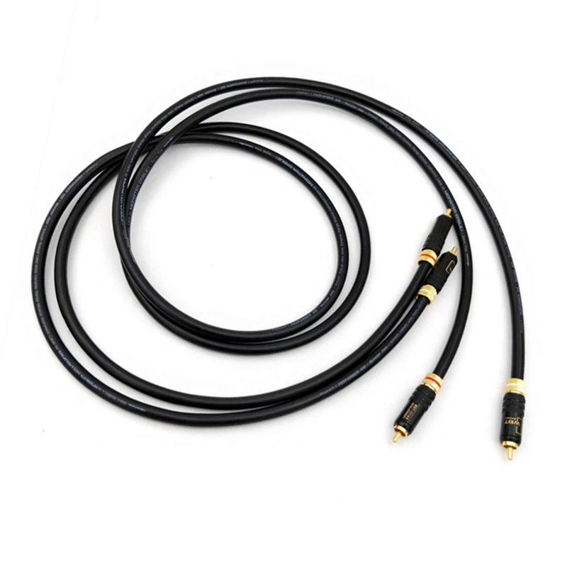 

HiFi hi-end hiend American monster 500 HIFI signal line single crystal copper audio line RCA lotus audio cable