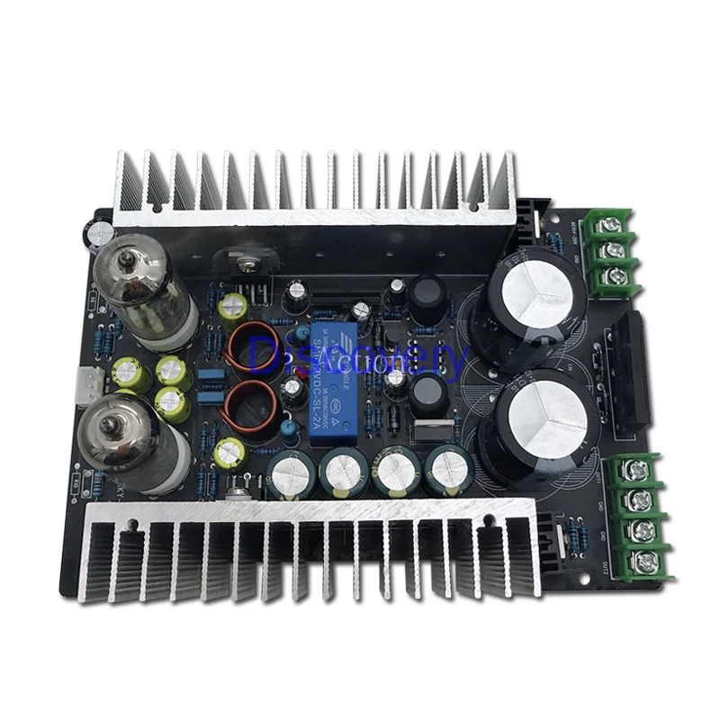 

6J3+LM1875 Fever Tube and Bile Machine Power Amplifier HIFI Front and Back Stone Tube Power Amplifier Board Kit Finished Product