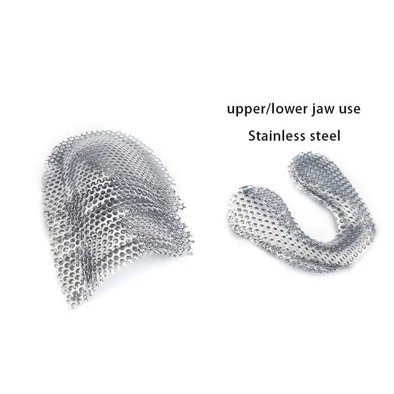 

Dental Impression Tray Dental Stainless Metal Net Strengthen Dental Supplies