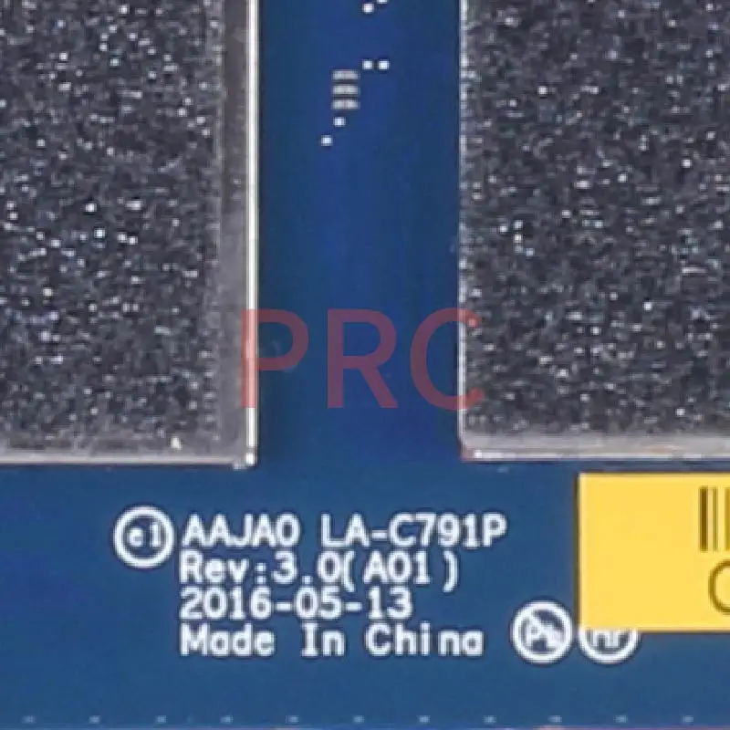 Imagem -04 - para Dell Inspiron 5175 5179 Laptop Motherboard 0w1d2d M76y75 La-c791p Sr2eh Ddr3 Notebook Mainboard