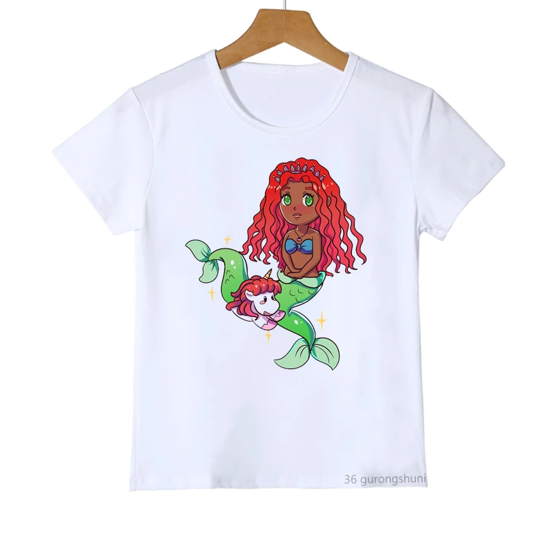 Bubble Squad Melanin Girls Tshirt Funny Children'S Tshirt Summer Fashion Harajuku African Black Girls T-Shirt Short Sleeve Tops