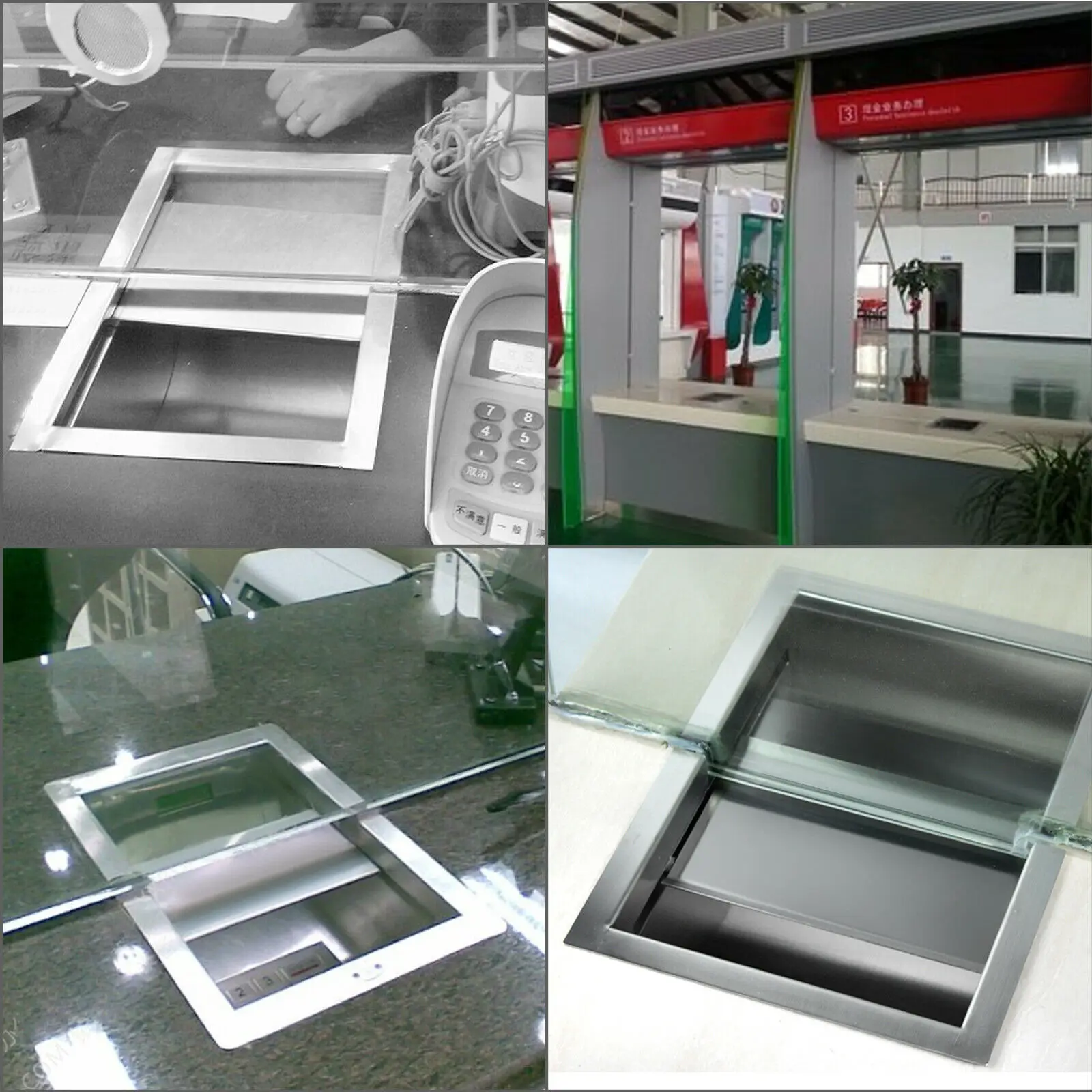 VEVOR Drop-In Deal Tray Multi-size Brushed Finish Stainless Steel Anti-Noda Safety Banks Toko Kelontong Penggunaan Komersial