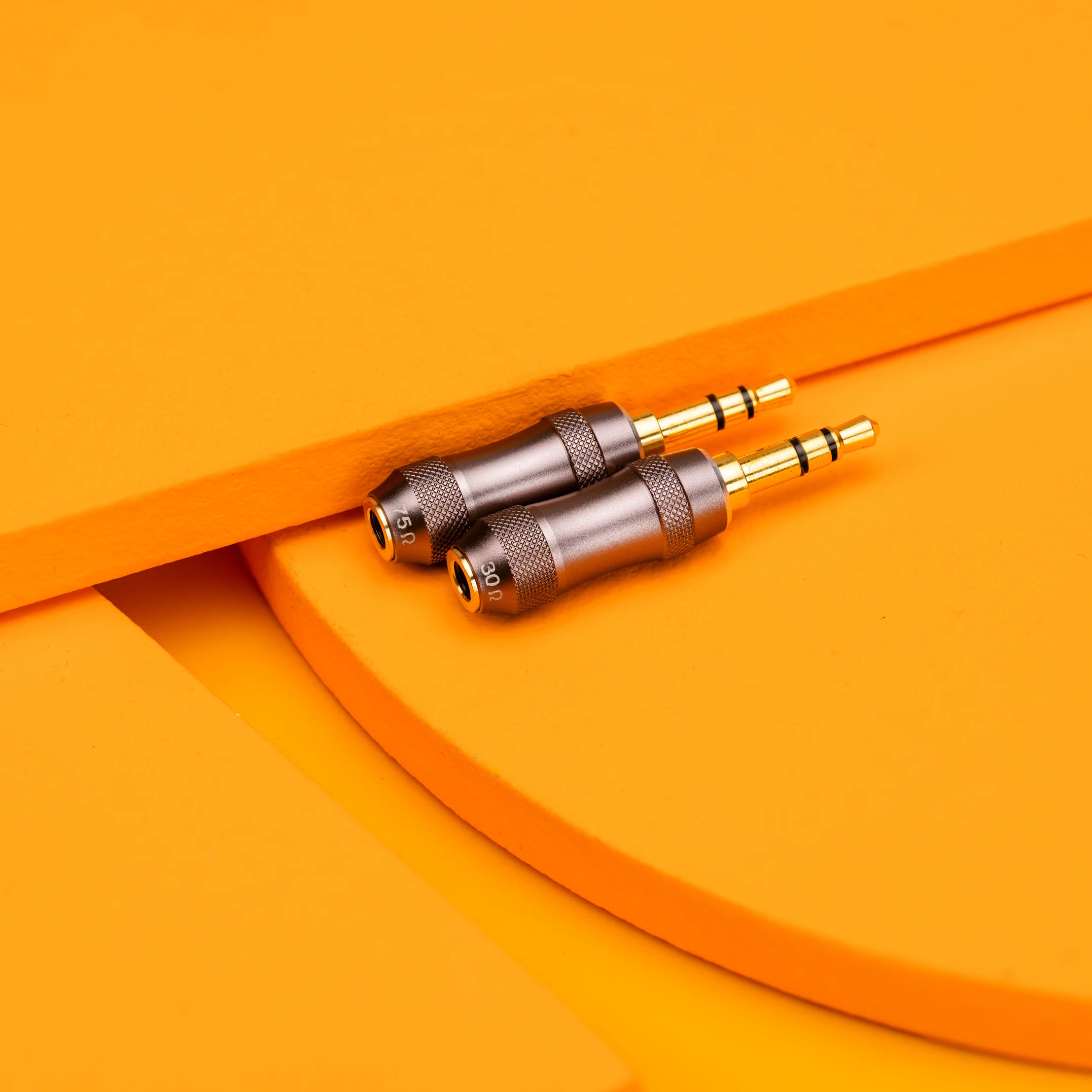 DUNU Earphone Impedance Plug 30 ohm 75 Ohm 3.5mm jack Noise Cancelling adapter Resistance Reduce Noise Filter Plug