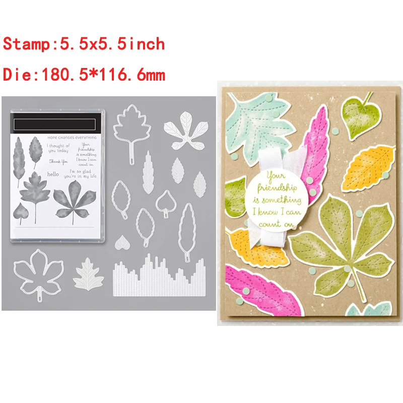 New Animal Flower Letter Blessing Mixed Transparent Clear Stamps&cutting Dies for Diy Scrapbooking Album Photo Hot Crafts